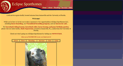 Desktop Screenshot of eclipsesporthorses.com